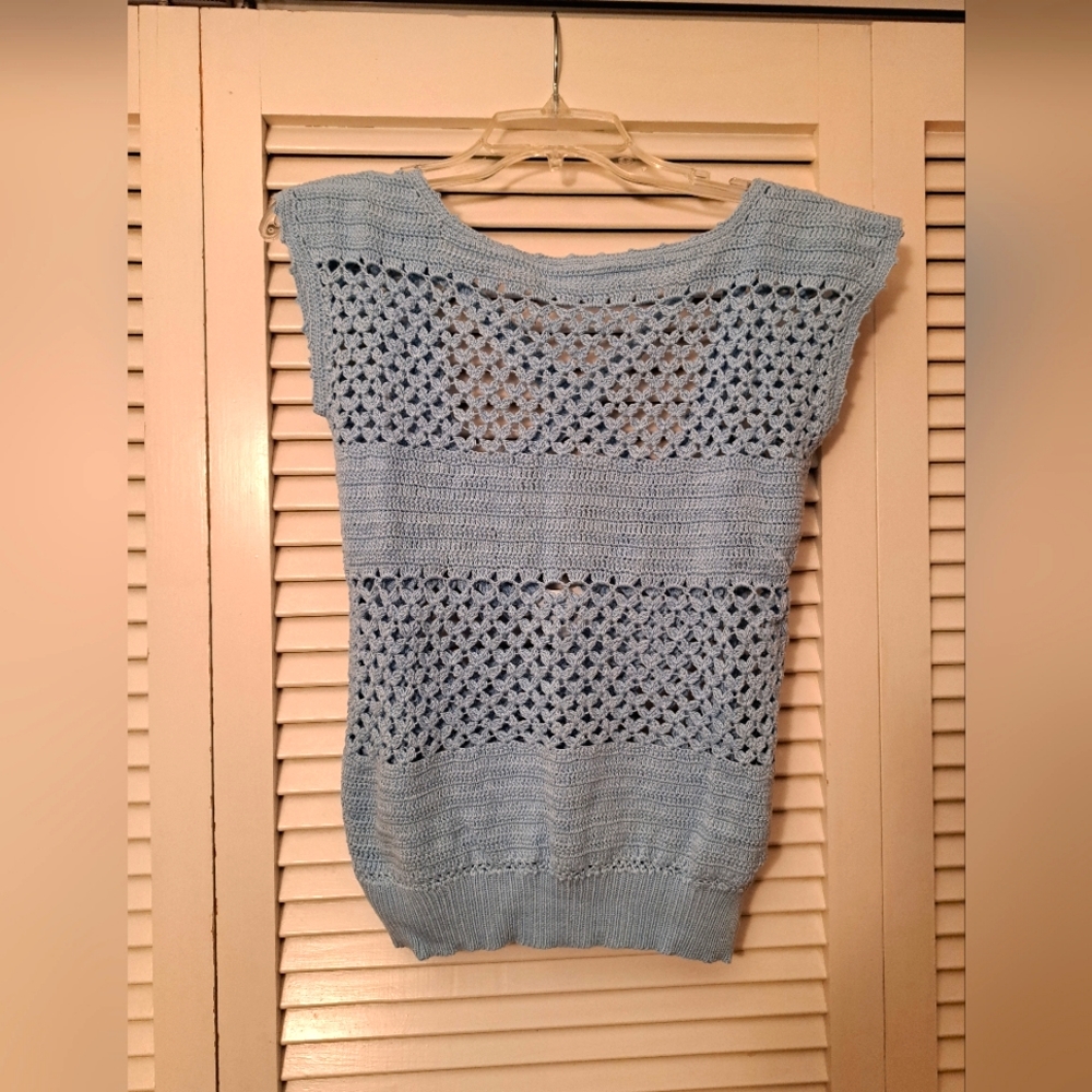 90s croshet top
